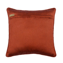 Sandstone - Rust Printed Velvet Decorative Euro Sham