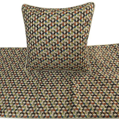 Trixee - Silk Beige Decorative Bed Runner and Pillow Cover