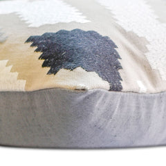 Stitch Story - Beige Linen Lumbar Pillow Cover