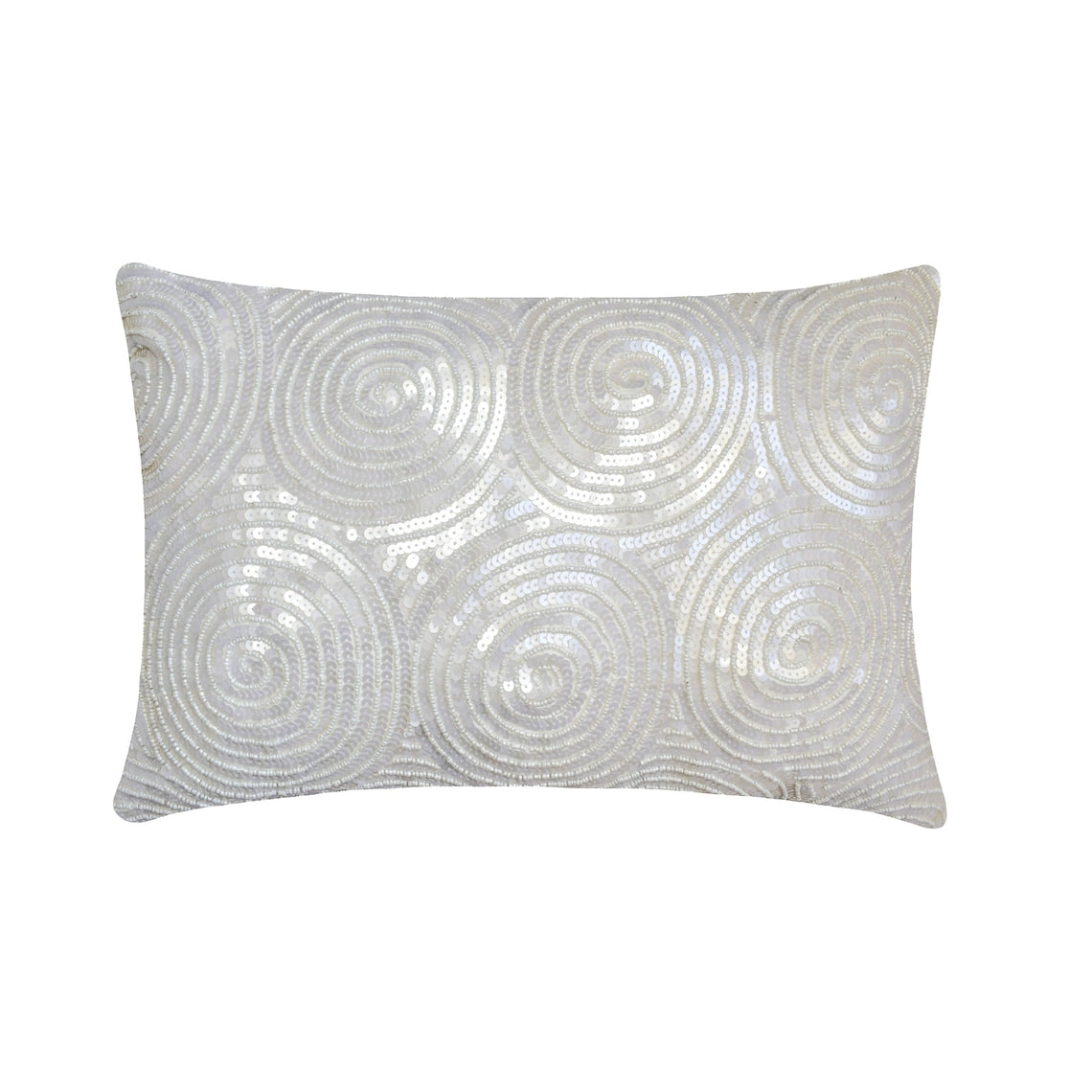 White Touch Lumbar Pillow Cover