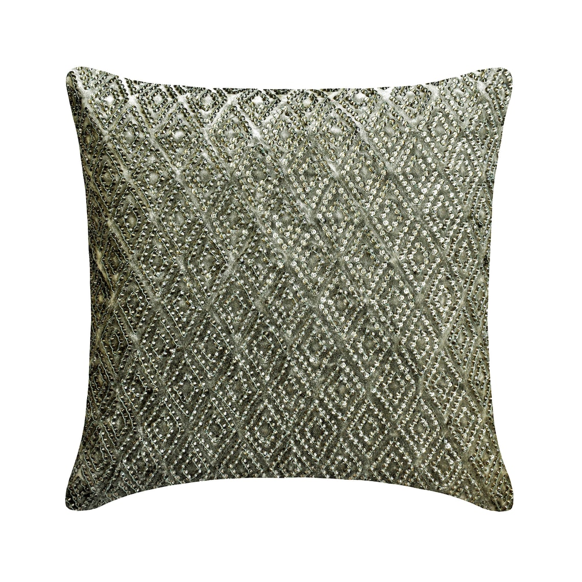 Crystal Contours Throw Pillow Cover