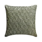 Crystal Contours Throw Pillow Cover