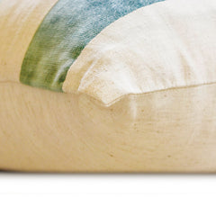 Swathe Ice - Blue Velvet Lumbar Pillow Cover