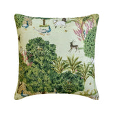 Mor Nritya Throw Pillow Cover