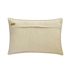 Citrus Rose - Orange Cotton Lumbar Pillow Cover