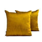 Dark Gold Luxury Throw Pillow Cover
