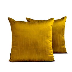 Dark Gold Luxury Throw Pillow Cover