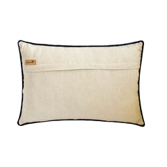 Brick Vista - Blue Velvet Lumbar Pillow Cover