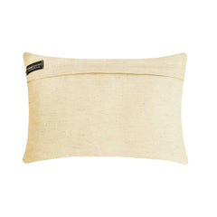 Astral Glow Gold - Gold Jacquard Lumbar Pillow Cover