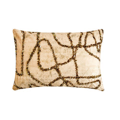 Astral Glow Gold Lumbar Pillow Cover