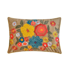 Floral Fiesta Lumbar Pillow Cover
