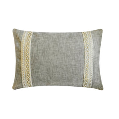 Pearl Gleam Lumbar Pillow Cover