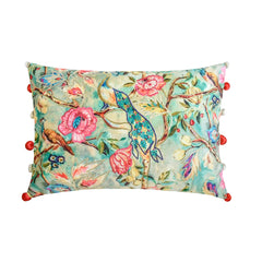 Maurya Paradise Lumbar Pillow Cover