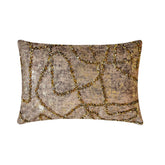 Astral Antique Gold Lumbar Pillow Cover