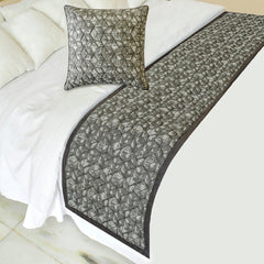 Atria Decorative Bed Runner and Pillow Cover