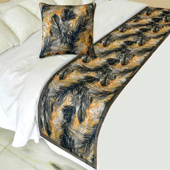 Mystic Palms Decorative Bed Runner and Pillow Cover