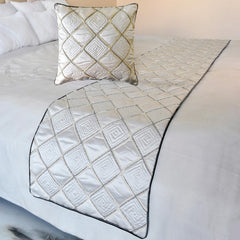 Delilah Decorative Bed Runner and Pillow Cover