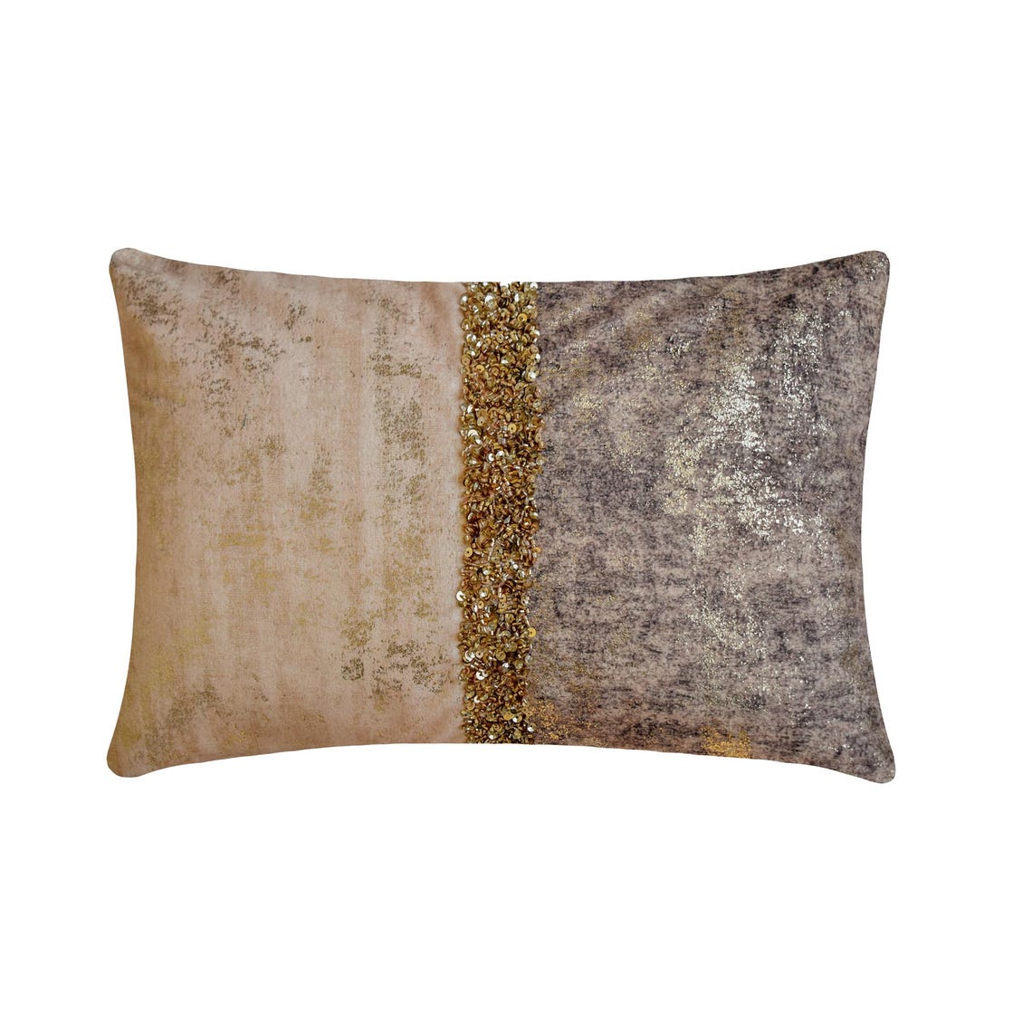 Shimmering Erosion Lumbar Pillow Cover