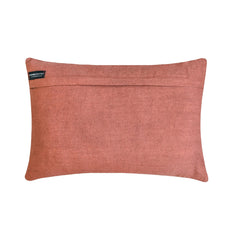 Crystal Rust - Rust Velvet Lumbar Pillow Cover