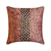 Rust Shards Throw Pillow Cover