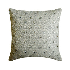 Jeweled Lucia Throw Pillow Cover