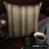 Stripe Flow Olive Throw Pillow Cover