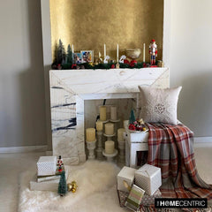 Beige Linen Decorative Throw Pillow Cover - Pearl Flake