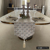 Ivory Linen Decorative Table Runners - Adore