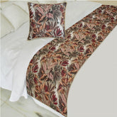 Cockatoo Reverie Decorative Bed Runner and Pillow Cover