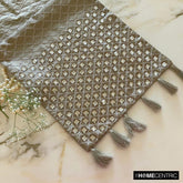 Gold Silk Decorative Table Runners - Crystal Gazer