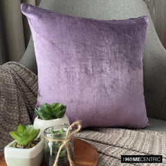 Purple Velvet Throw Pillow Cover - Velvet Purple Jules