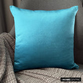 Velvet Teal Jules Throw Pillow Cover