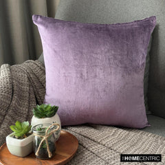 Purple Velvet Throw Pillow Cover - Velvet Purple Jules