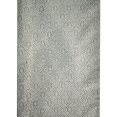 Silver Crest - Silver Jacquard Decorative Table Runner