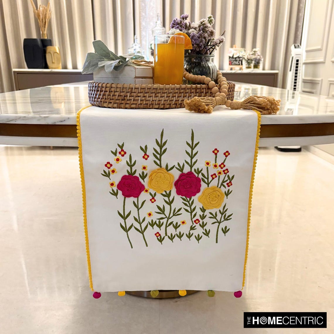 Poppy Parade Decorative Table Runner