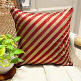 Unfolding Red Copper Pillow Cover