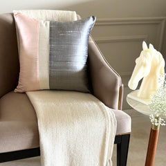Splendour Pink Throw Pillow Cover