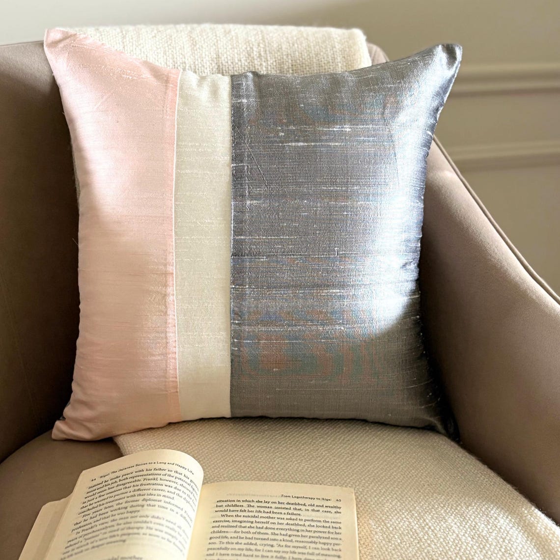 Splendour Pink Decorative Euro Sham