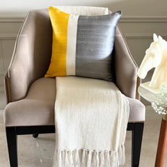 Splendour Yellow Decorative Euro Sham