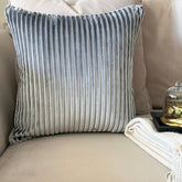 Gray Lines Throw Pillow Cover