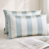 Ice Stripe Delight Lumbar Pillow Cover