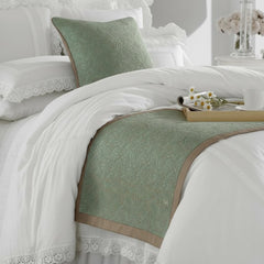 Arabella Decorative Bed Runner and Pillow Cover