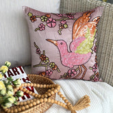 Colorful Birdy Euro Sham