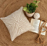 Braided Earth Throw Pillow Cover