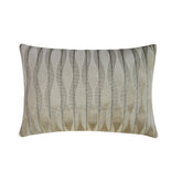 Velvet Waves Lumbar Pillow Cover