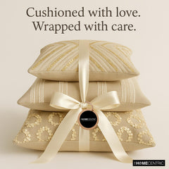 Royal Purple Passion - Purple Jacquard Art Silk Decorative Euro Sham