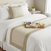 Tessellation Decorative Bed Runner and Pillow Cover