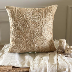 Peacock Plume Throw Pillow Cover