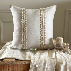 Pearl Strand Throw Pillow Cover