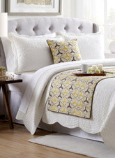 Tripod Decorative Bed Runner and Pillow Cover